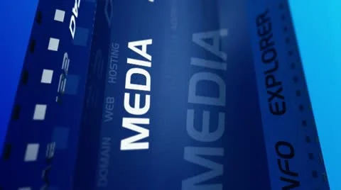 Social Media Network 6 Stock Footage 10574557