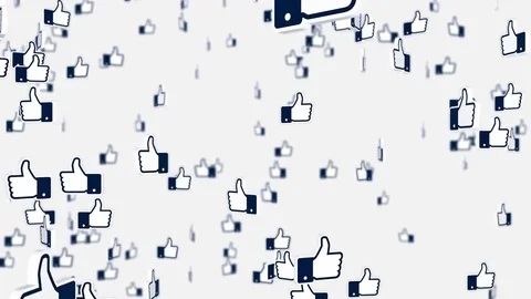 Like Social Media Network Animation Stock Footage 84991920