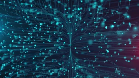 Social Media Online Interaction Sharing Posts Followers Network  Stock Footage 302888901