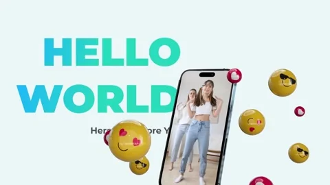 Social Media Opener  After Effects	Stock