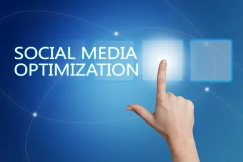 Social Media Optimization Stock Illustration