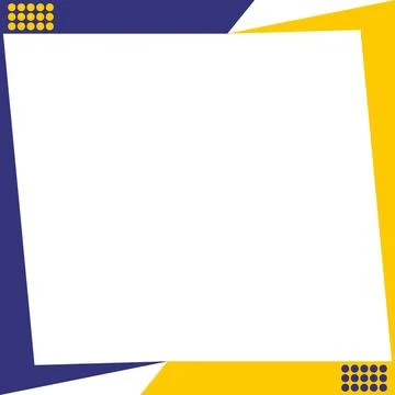 Social Media Post template Stock Illustration