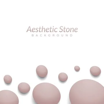 Social media post template. marble stones vector illustration. aesthetic ba.. Stock Illustration