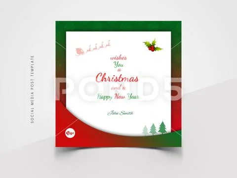 Social Media Post Template PSD Template