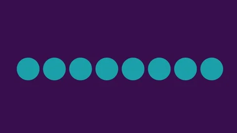 Social media post template. Teal circles with purple abstract transition mo.. Stock Footage 321456000