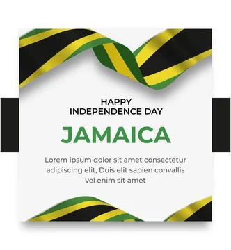 Social media post templates with the theme of world countries' independence d Stock Illustration