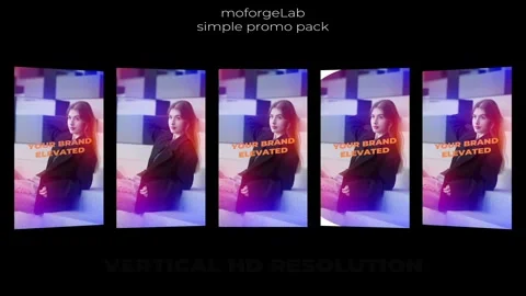 Social Media Simple Promo Pack After Effects素材