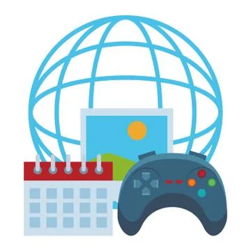 Social media technology Stock Illustration