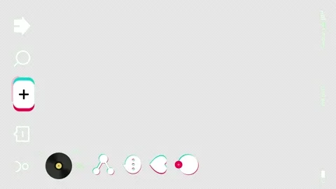 Social media template mobile interface. Musical background. Alpha channel, 4K. Stock Footage 170745181