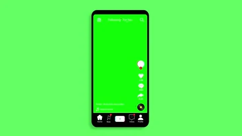 Social media template mobile interface, ui, app, web. Mobile interface. Vídeo Stock 258598679
