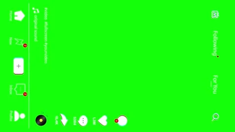 Social media template mobile interface, ui, app, web. Mobile interface. Vídeo Stock 302915724