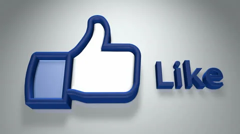 Social Media Like Thumb Vídeo Stock 22809147