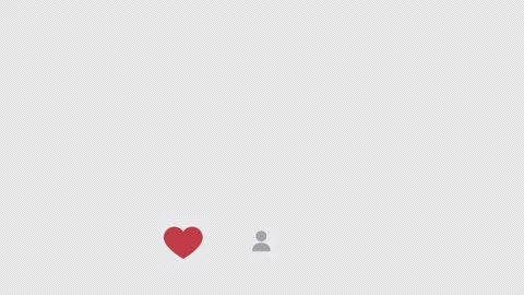 Social Media User Interface Graphic Transparent isolated animation. Stock Footage 160438894