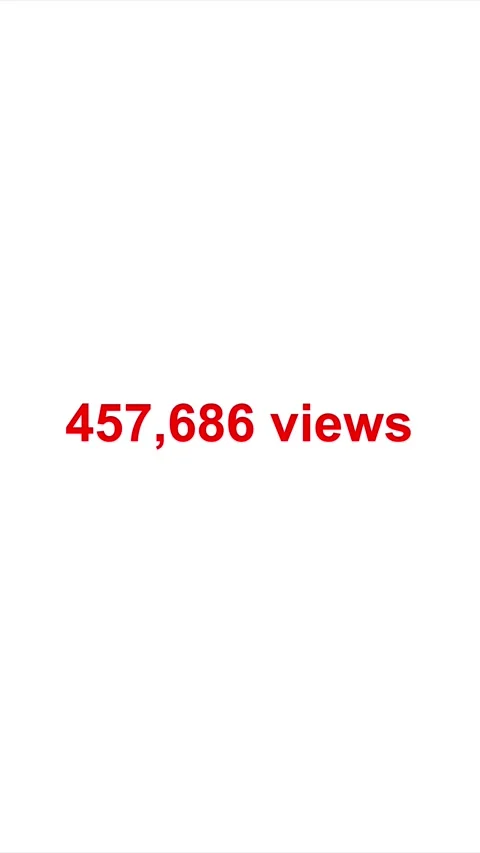 Social Media Views Increasing  Digital Engagement Boost vertical Stock Footage 321889125