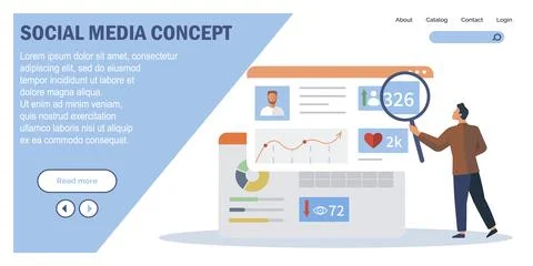 Social media. Workgroups collaborate through social media tools to enhance Illustrazione stock