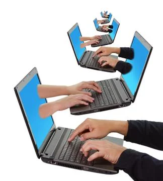 Social net work concept イラスト素材