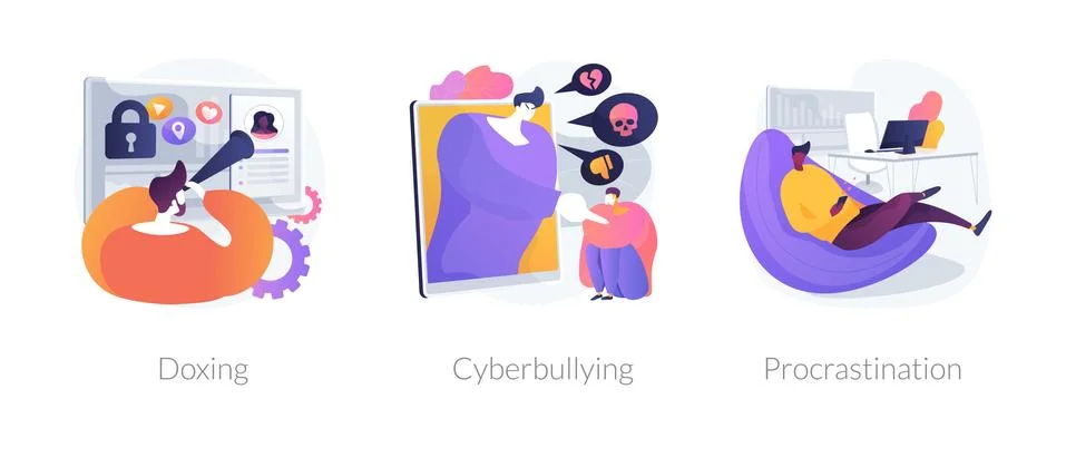 Social network behaviour vector concept metaphors. 스톡 일러스트