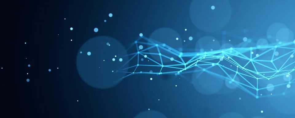 Social network. Big data. Blockchain technology. Network structure backgrou.. 스톡 일러스트