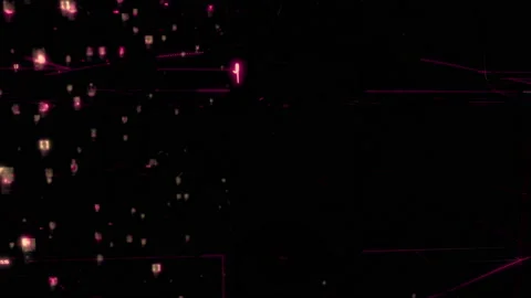 Social network of big data concept with a stream of different people faces Stock Footage 133066350