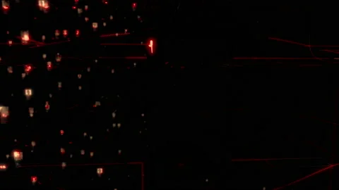 Social network of big data concept with a stream of different people faces Stock Footage 133398961