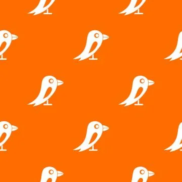 Social network bird pattern seamless イラスト素材