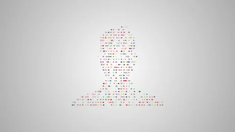 Social network concept animation Stock Footage 104739191