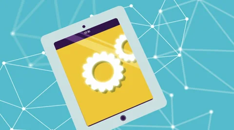 Social network concept. Stock Footage 35861383