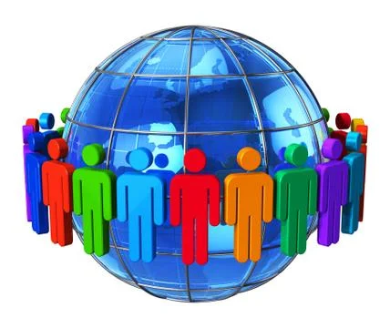 Social network concept 스톡 일러스트