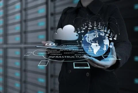 Social network concept Stock Illustration