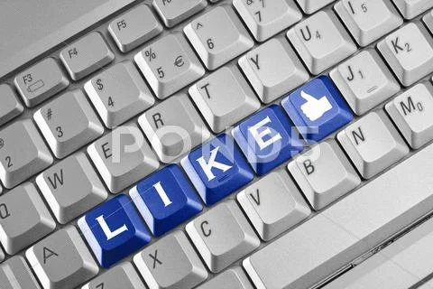 Social network concept Stock Photos