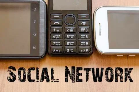 Social Network Concept Stock Photos