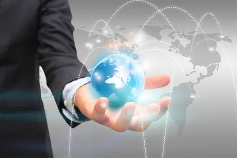Social network concept. Stock Photos