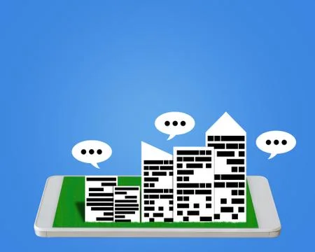 Social Network Concept Stock Photos