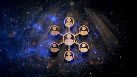Social Network Concept, social media, marketing, internet concept Stock Footage 267081908