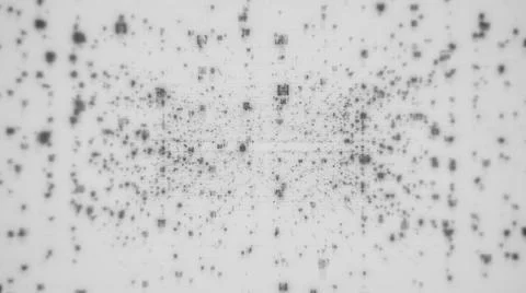 Social network concept with a stream of unrecognizable people portraits Stock Illustration