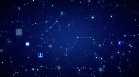 Social Network Connections Stock-Footage 56510966