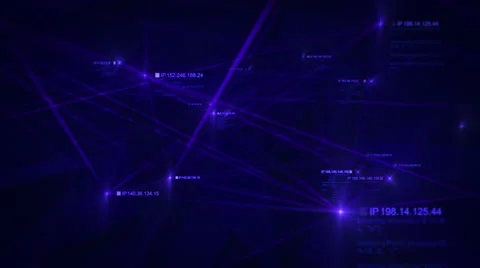 Social network connections. Technology background. Loopable. Dark green/blue. Stock Footage 56353167
