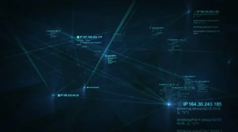 Social network connections. Technology background. Loopable. Stock-Footage 57828800