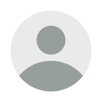Social network default profile picture avatar icon isolated vector Stock Illustration