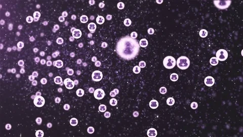 Social Network DNA Gene Stock Footage 85424006