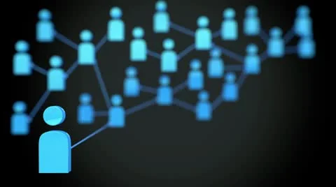 Social Network Stock Footage