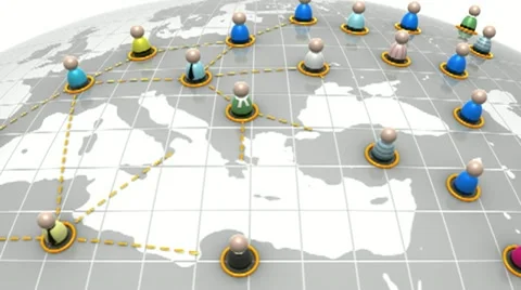 Social Network Stock Footage 10972459