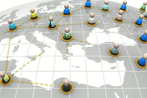 Social Network Stock Footage 10972659