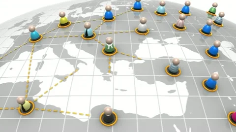 Social Network Stock Footage 10973009