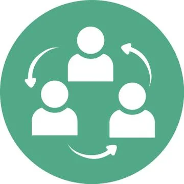 Social network icon Ilustración de archivo