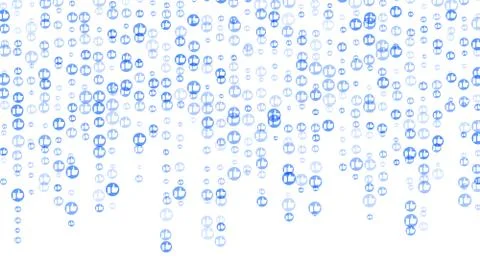 Social Network Like Icons Background Vector. Likes Falling Background. Abstract Stock Illustration