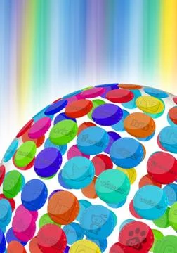 Social Network Stock Illustration