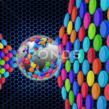 Social Network Stock Illustration