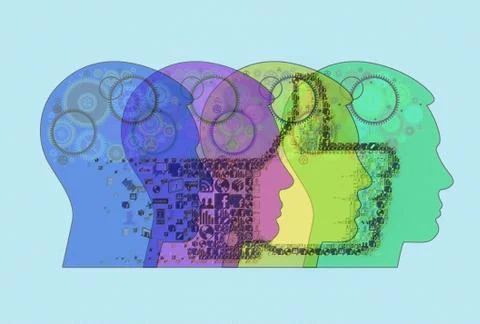 Social Network Stock Illustration