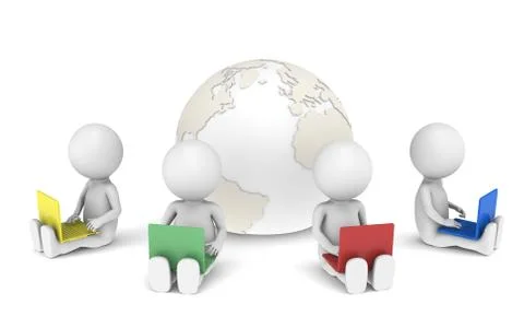 Social Network. Stock Illustration